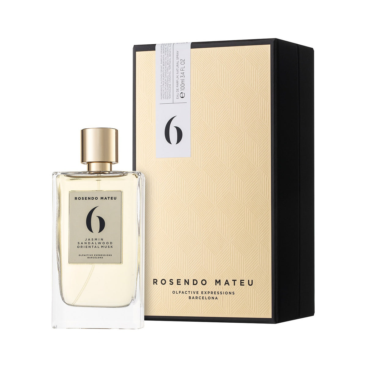 Rosendo Mateu Nº 6 Jasmin, Sandalwood, Oriental Musk Eau de Parfum 100 ml