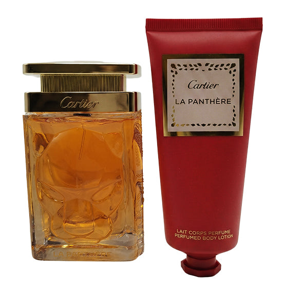 Cartier La Panthere Eau de Parfum Set 75 ml + 100 ml KörperLotion