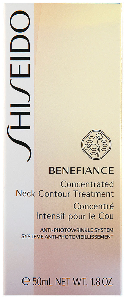 Shiseido Benefiance Concentrated Neck Contour Treatment Hals und Dekollete Creme 50 ml