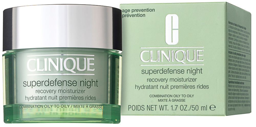 Clinique Superdefense Night Recovery Moisturizer Gesichtscreme 50 ml