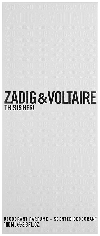 Zadig & Voltaire This is Her! Deodorant Spray 100 ml