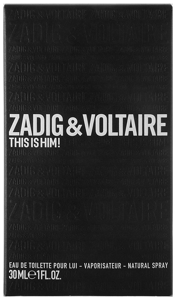 Zadig & Voltaire This is Him! Eau de Toilette 30 ml