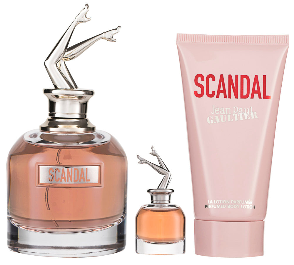 Jean Paul Gaultier Scandal Eau de Parfum Set 80 ml + 6 ml + 75 ml Körperlotion