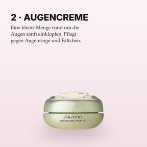 Shiseido Future Solution LX Augencreme Anwendung