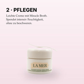 La Mer Moisturizing Fresh Creme Anwendung
