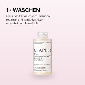 Olaplex No. 4 Shampoo Anwendung