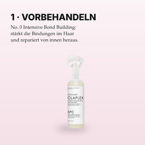 Olaplex No. 0 Anwendung