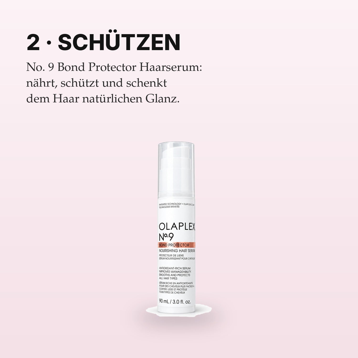 Olaplex No. 9 Anwendung
