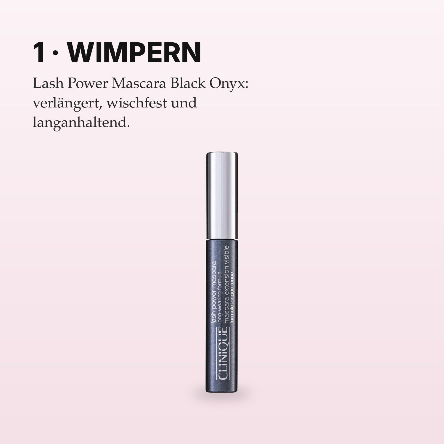 Clinique Lash Power Mascara Anwendung