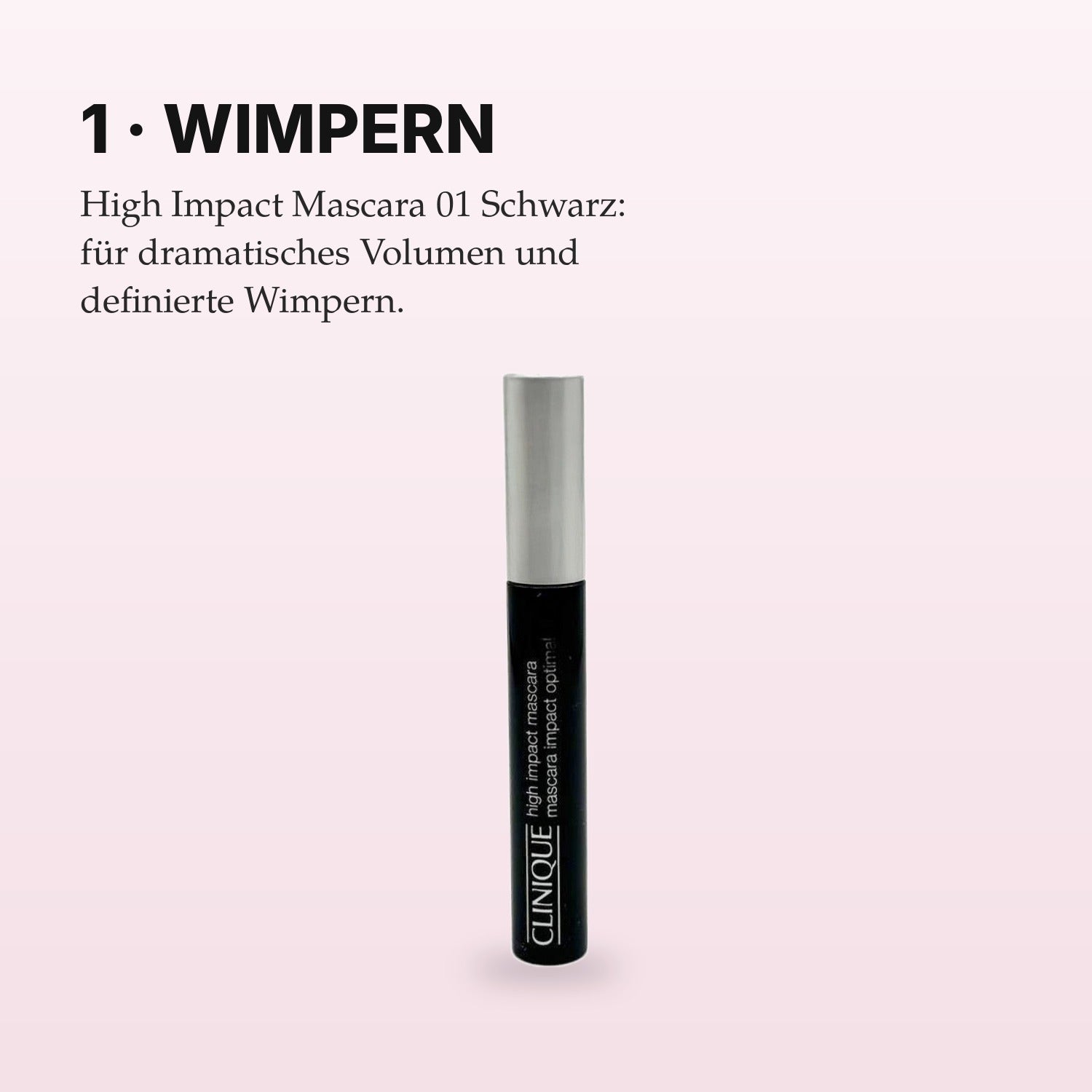 Clinique High Impact Mascara Anwendung