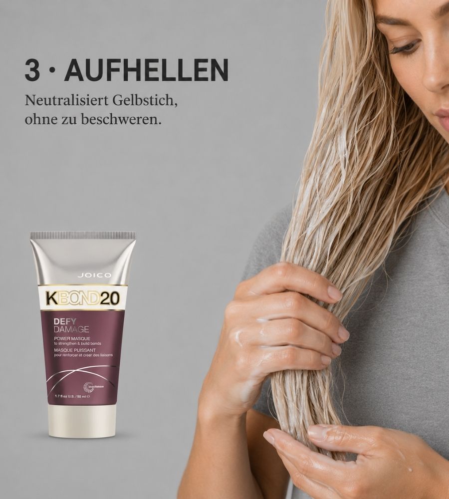 Joico Blonde Rescue Set – Detox, KBond20 & Brightening