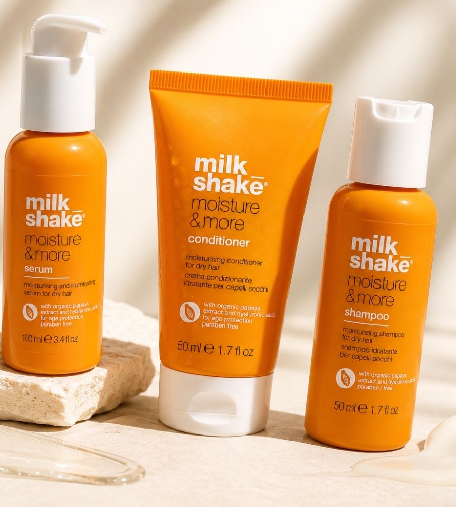 Moisture & More – Komplette Pflegeroutine für trockenes Haar