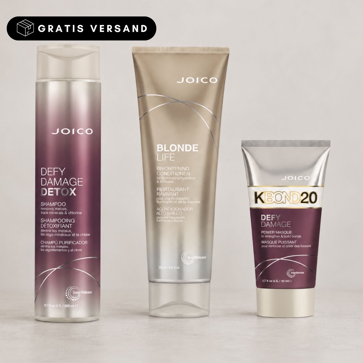 Set Joico Blonde Rescue Set – Detox, KBond20 & Brightening