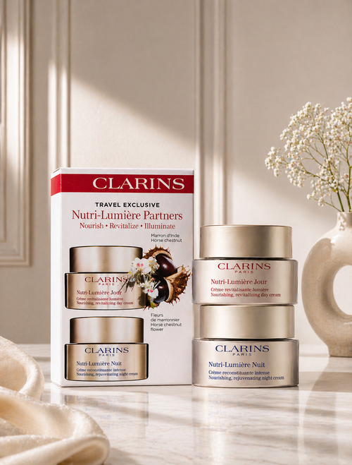 Clarins Nutri-Lumière Creme Gesichtspflege-Set