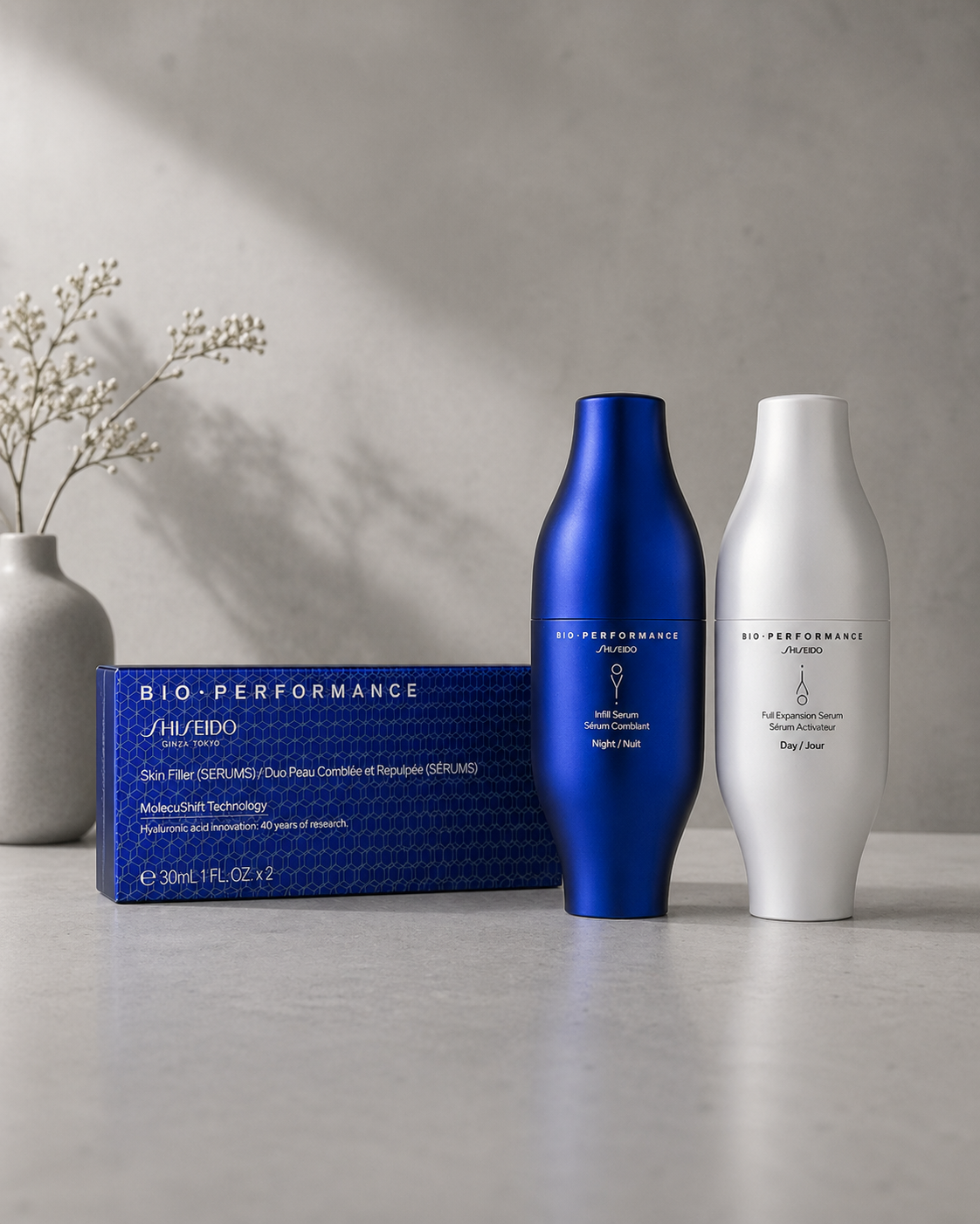 Shiseido Bio-Performance Skin Filler Duo Serum Gesichtspflege-Set