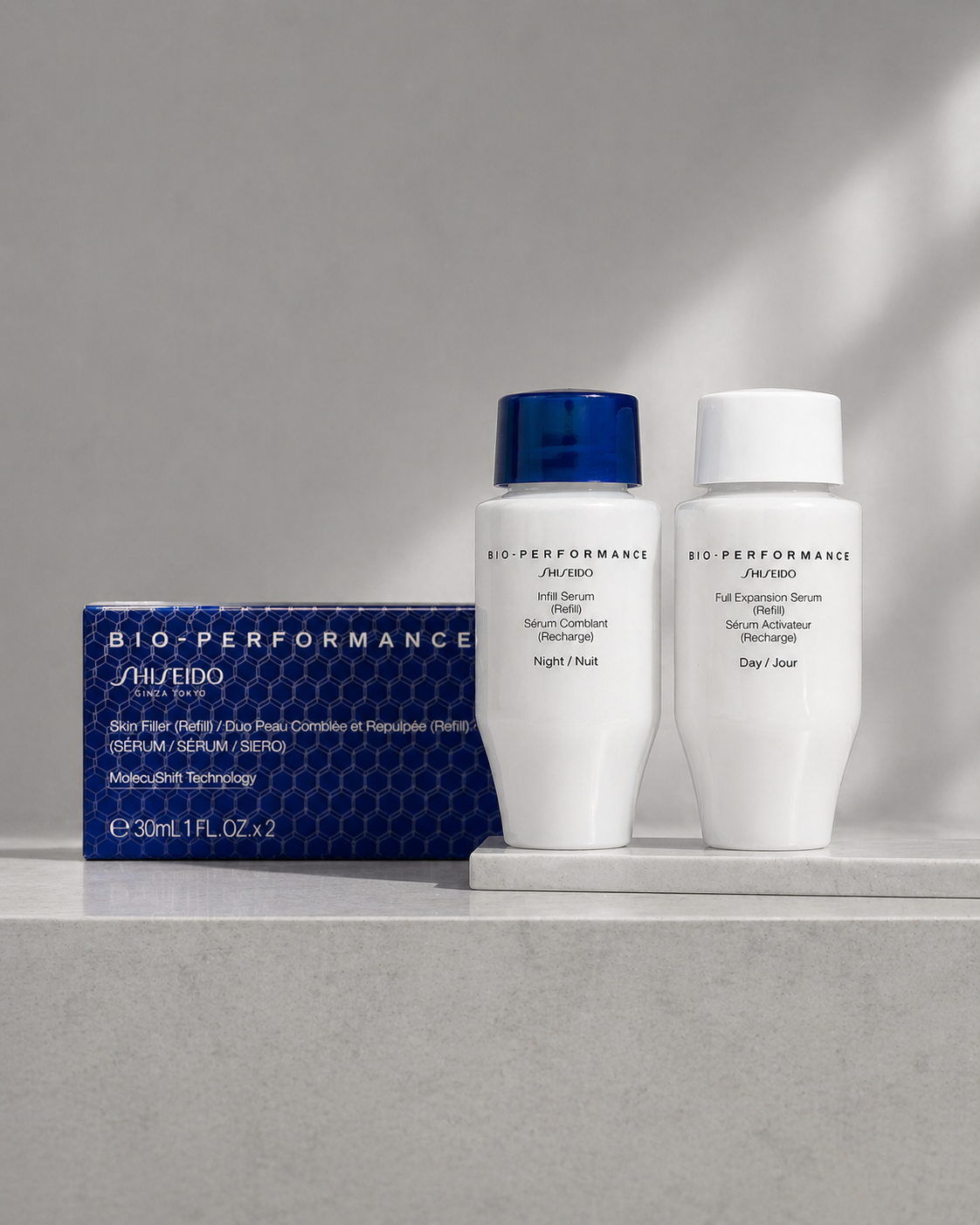 Shiseido Bio-Performance Skin Filler Duo Serum Gesichtspflege-Set