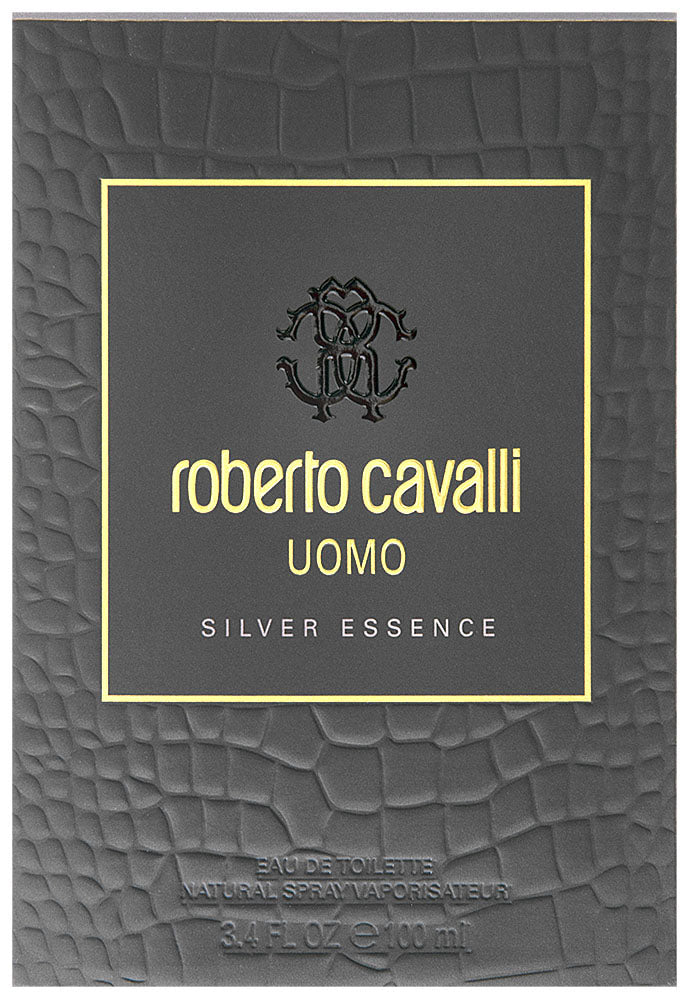 Roberto Cavalli Uomo Silver Essence Eau de Toilette 100 ml