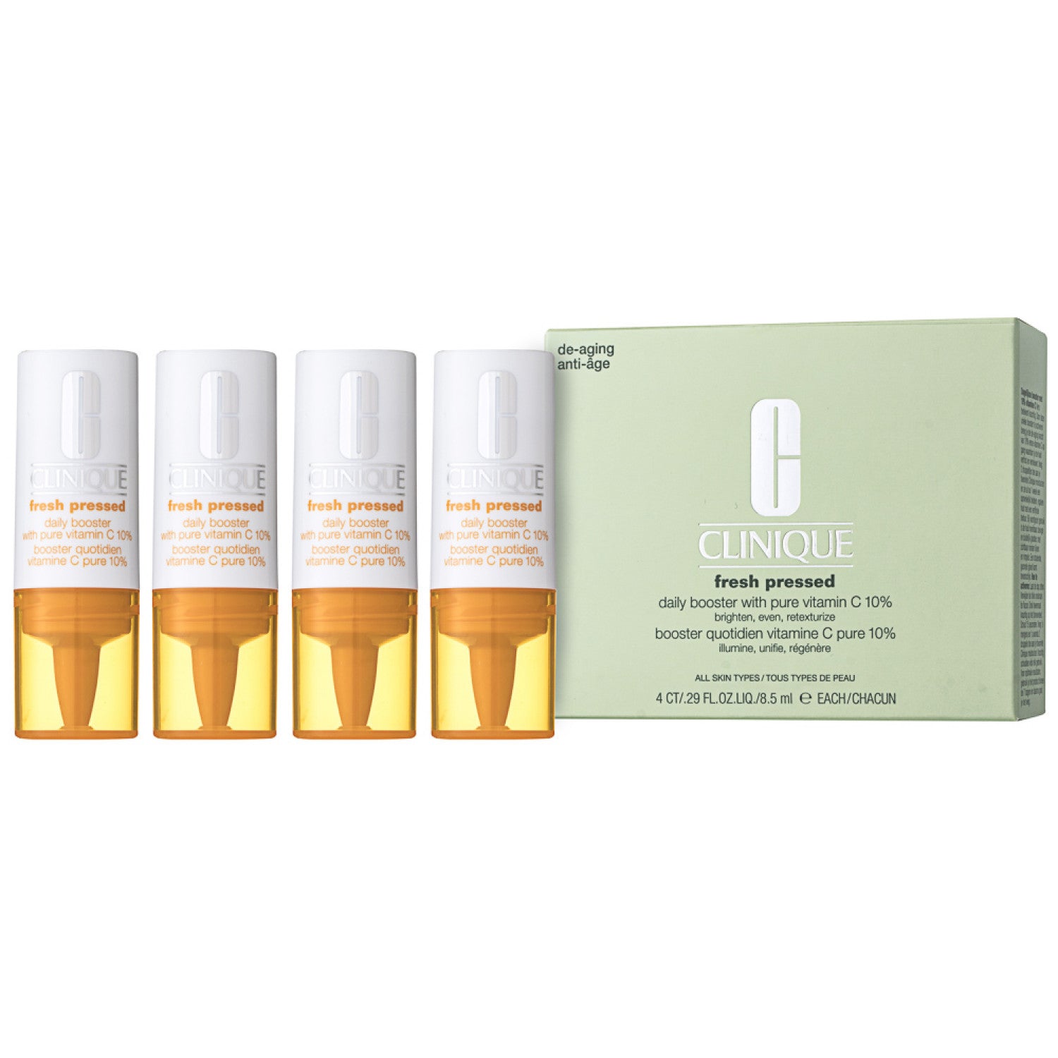 Clinique Fresh Pressed Daily Booster 4 x 8,5 ml