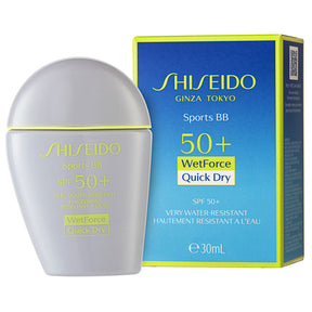 Shiseido Sports BB Getönte Sonnencreme SPF 50+ 30 ml / Very Dark