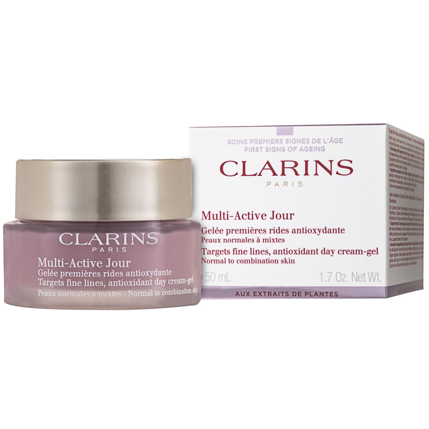 Clarins Multi-Active Jour Gelée Premières Rides Antioxydante Gesichtsgel 50 ml