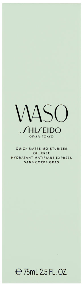 Shiseido Waso Quick Matte Moisturizer Oil-free Gesichtsgel 75 ml