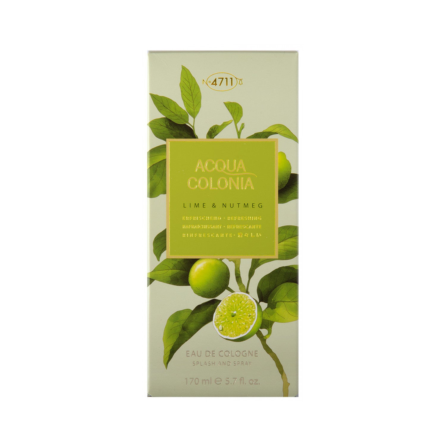 4711 Acqua Colonia Lime & Nutmeg Eau de Cologne 170 ml