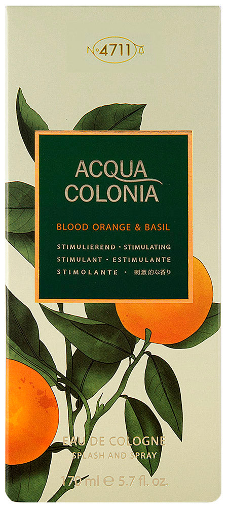 4711 Acqua Colonia Blood Orange & Basil Eau de Cologne 170 ml