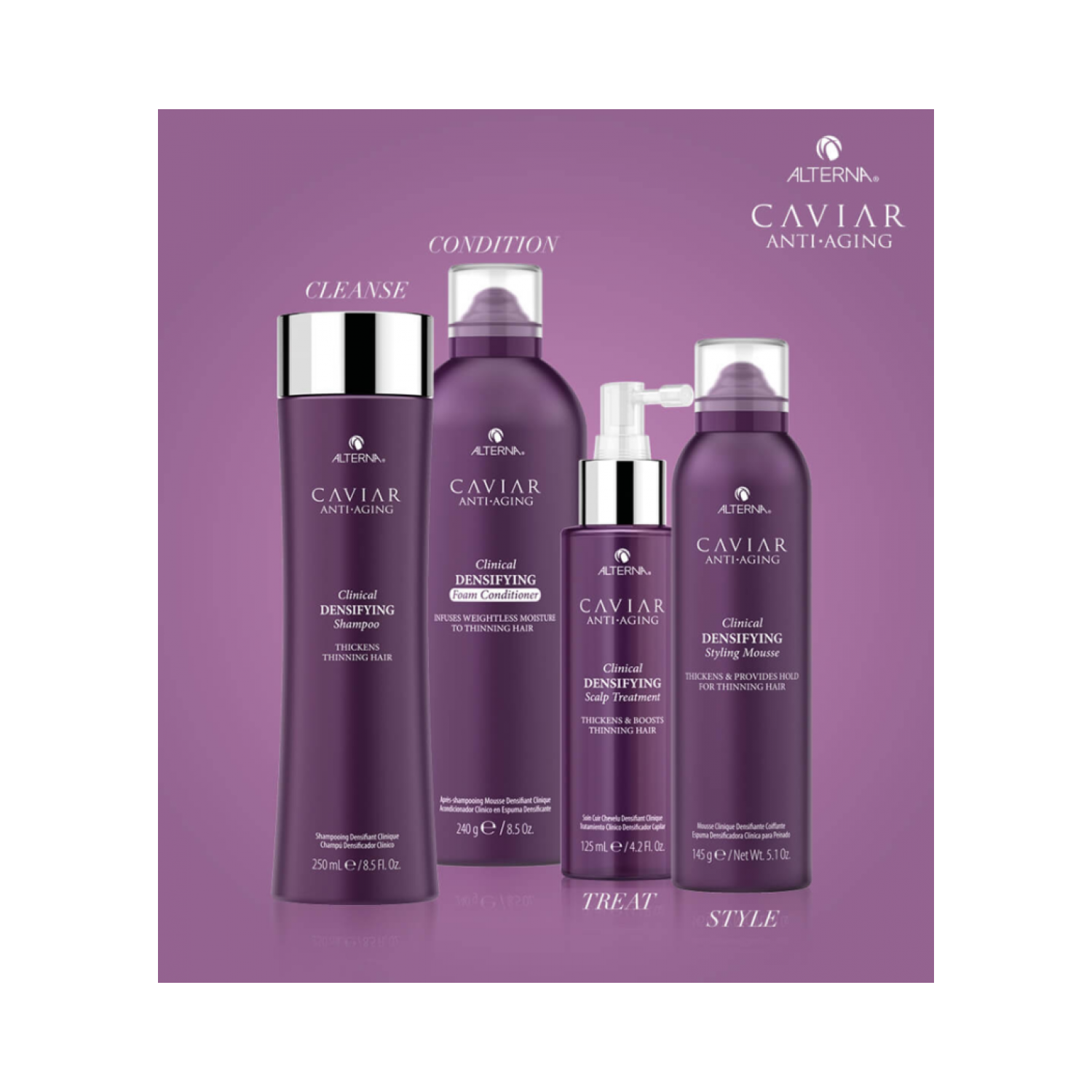Alterna Caviar Anti-Aging Clinical Densifying Styling Mousse