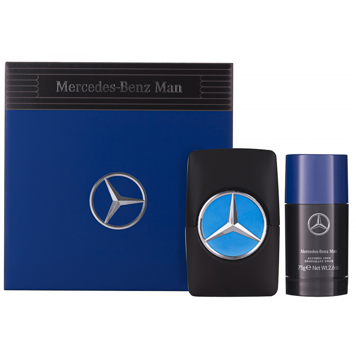 Mercedes-Benz Man Blue EDT Geschenkset EDT 100 ml + 75 ml Deodorant Stick