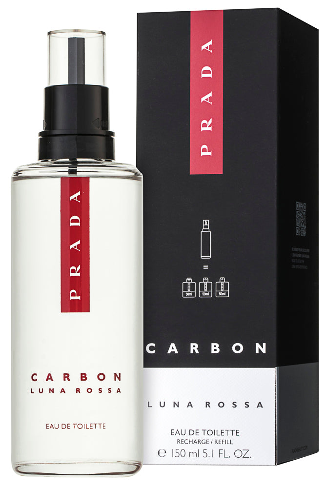 Prada Luna Rossa Carbon Eau de Toilette 150 ml / Nachfüllpackung