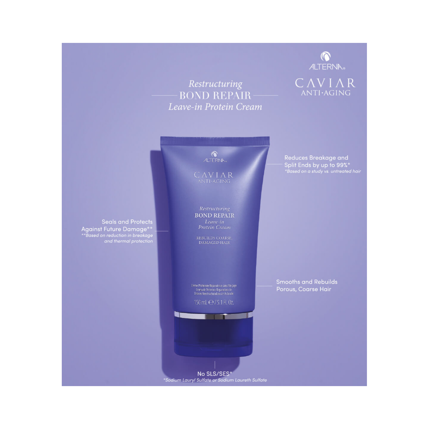 Alterna Caviar Anti-Aging Bond Repair Leave-in Protein Creme