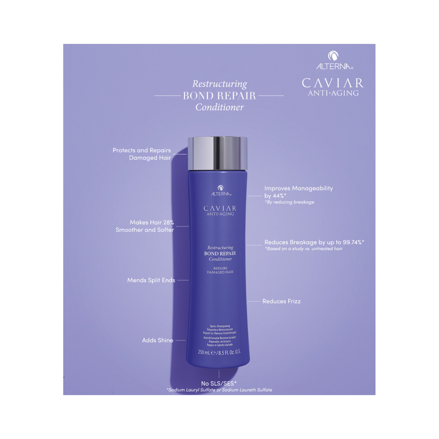 Alterna Caviar Anti-Aging Restructuring Bond Repair Conditioner 250 ml