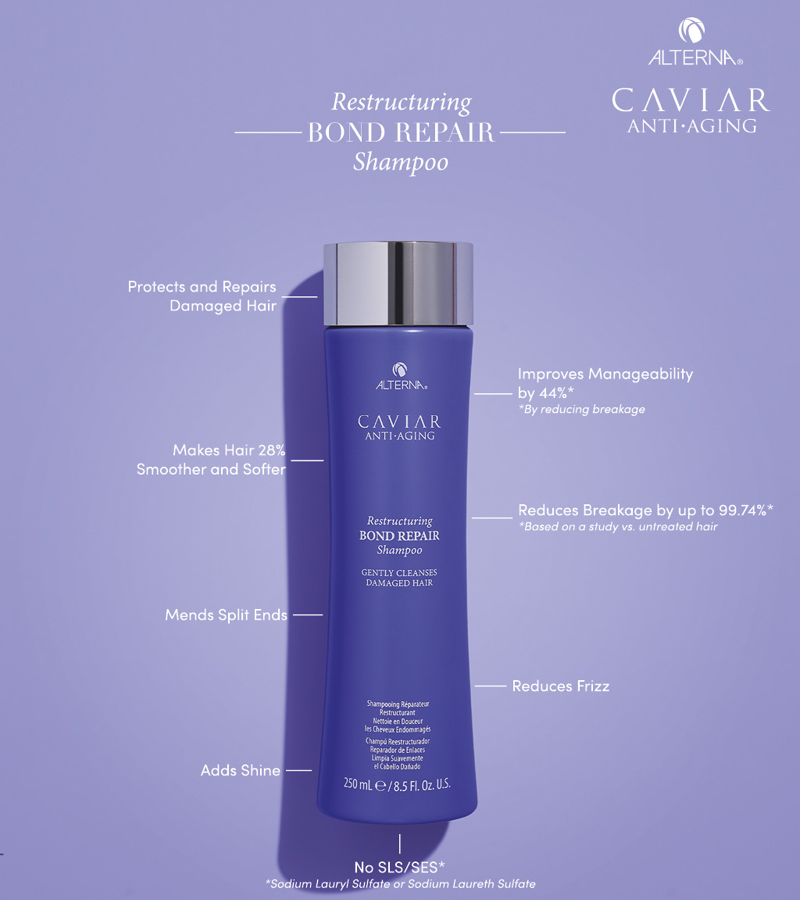 Alterna Caviar Anti-Aging Restructuring Bond Repair Shampoo