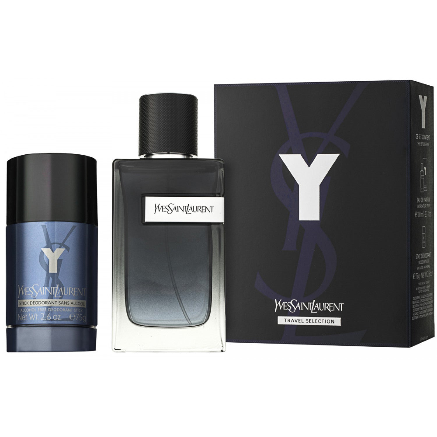 Yves Saint Laurent Y Eau de Parfum Set 100 ml + 75 ml Deodorant Stick