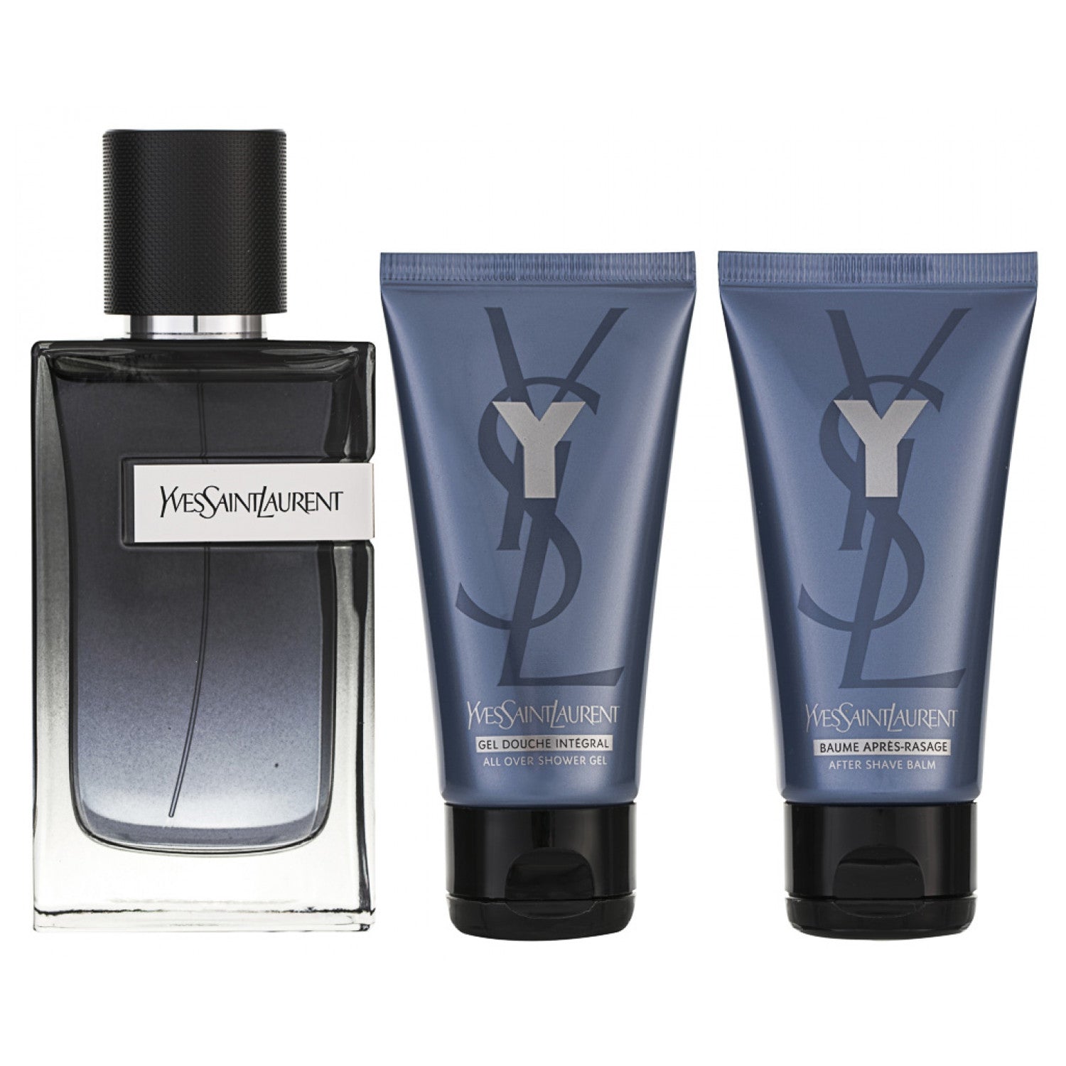 Yves Saint Laurent Y Eau de Parfum Set 100 ml + 50 ml Aftershave Balm + 50 Duschgel