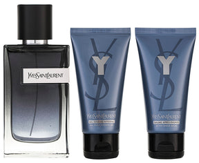 Yves Saint Laurent Y Eau de Parfum Set 100 ml + 50 ml Aftershave Balm + 50 Duschgel