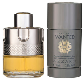 Azzaro Wanted Eau de Toilette EDT 50 ml + 75 ml Deodorant Stick Alcohol Free