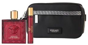 Versace Eros Flame Eau de Parfum Set 100 ml + 10 ml + Tasche