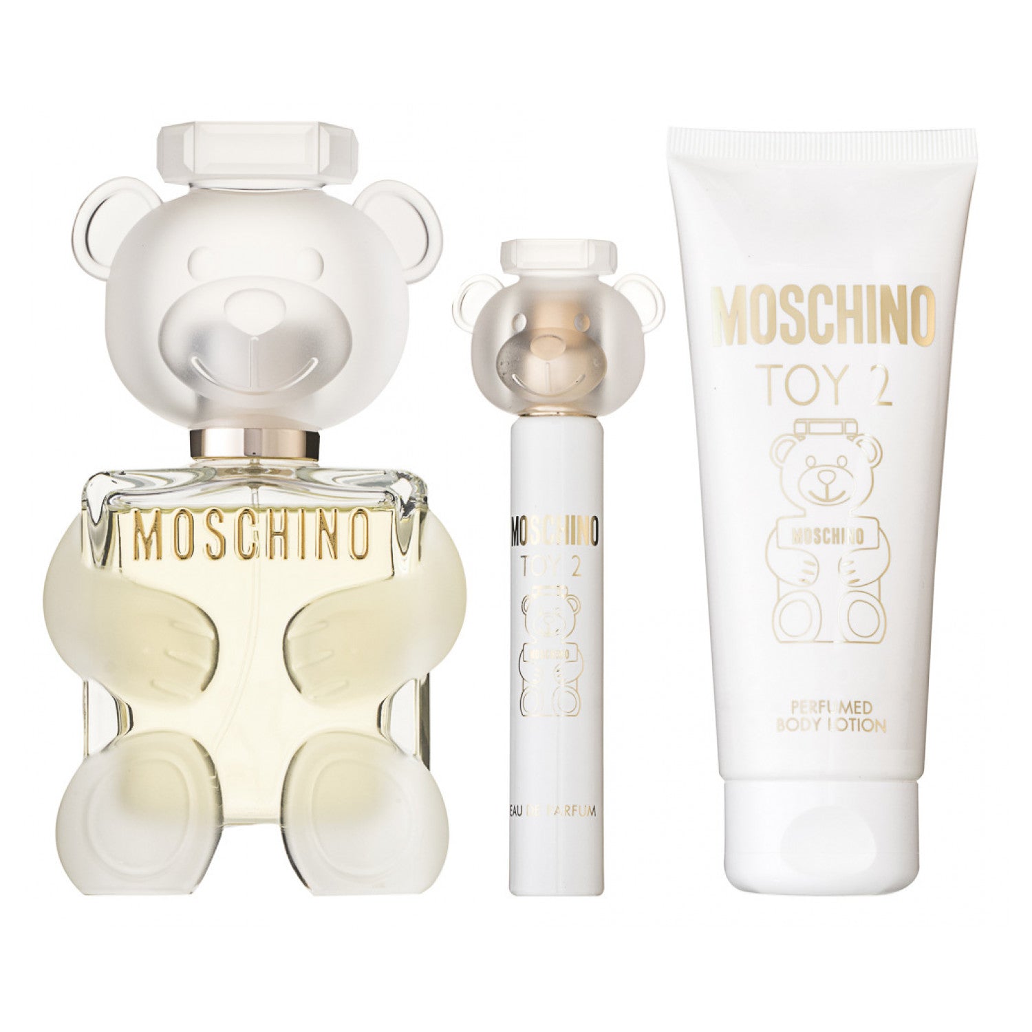 Moschino Toy 2 Eau de Parfum Set 100 ml +  10 ml + 100 ml Duschgel + 100 ml Körperlotion