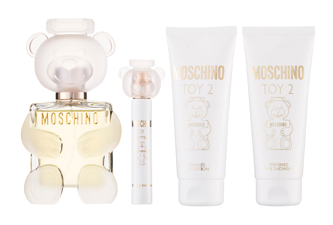 Moschino Toy 2 Eau de Parfum Set 100 ml +  10 ml + 100 ml Duschgel + 100 ml Körperlotion