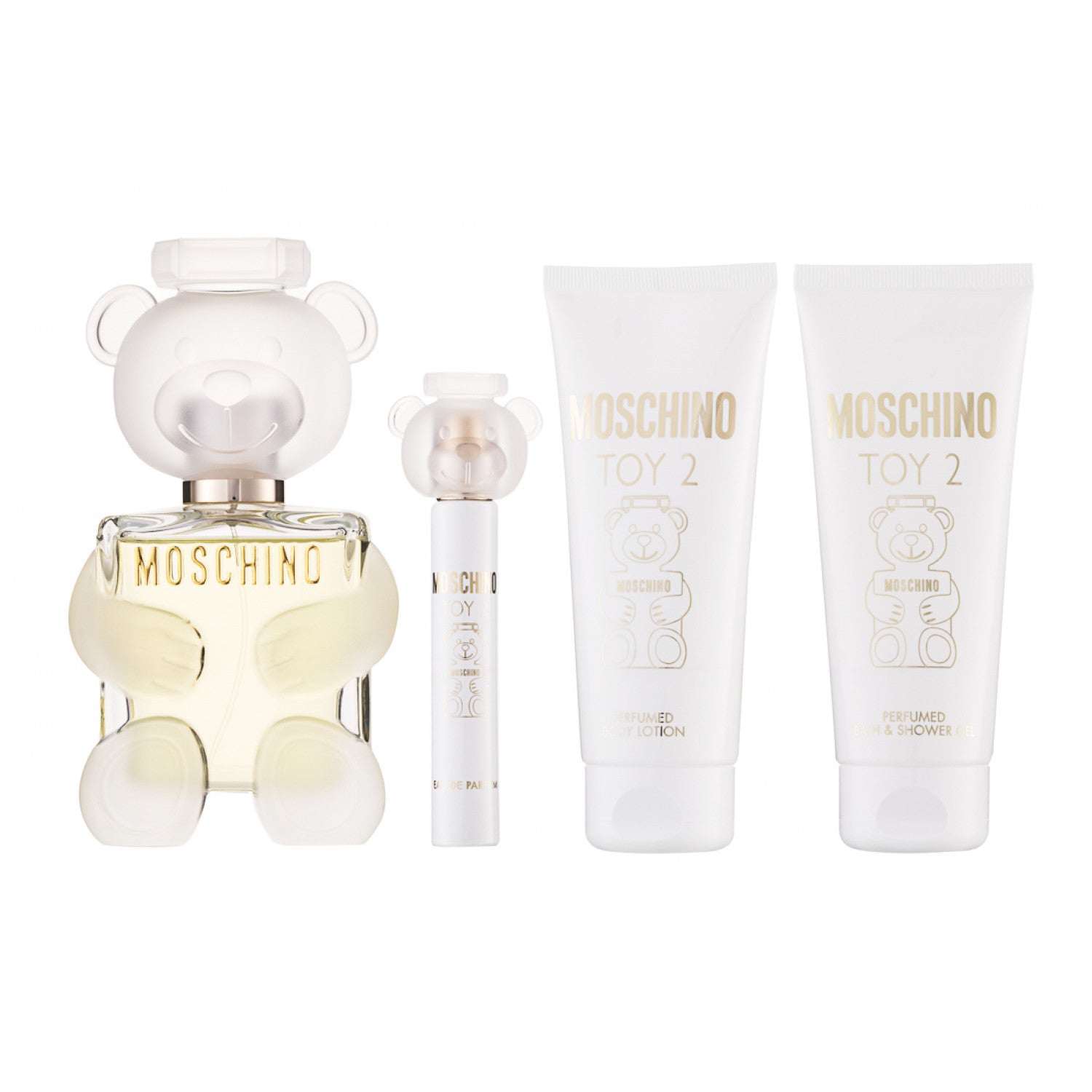 Moschino Toy 2 Eau de Parfum Set 100 ml +  10 ml + 100 ml Duschgel + 100 ml Körperlotion