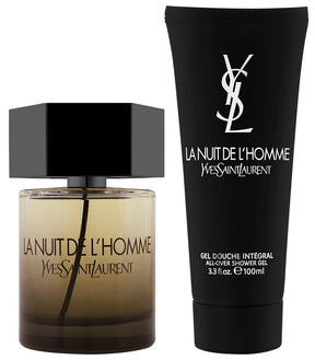 Yves Saint Laurent La Nuit De L`Homme Eau de Toilette Set 100 ml + 100 ml Duschgel