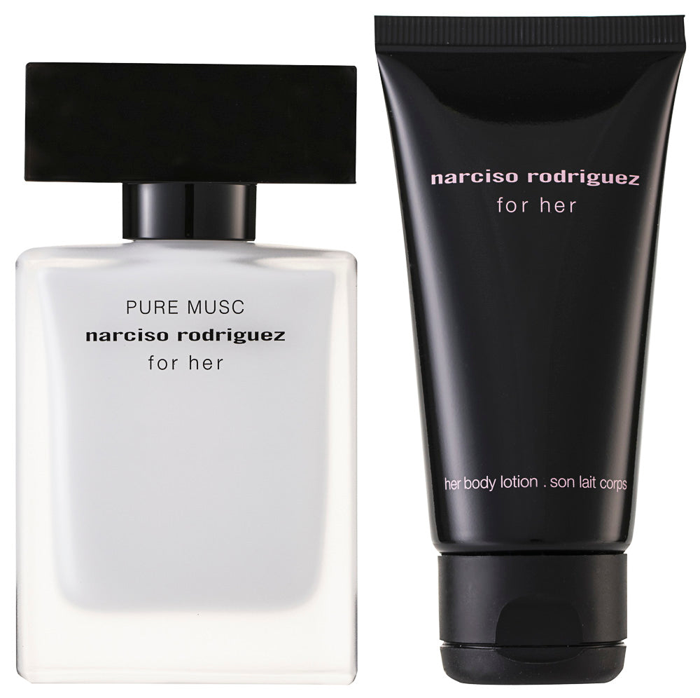 Narciso Rodriguez For Her Pure Musc Eau de Parfum Set 30 ml + 50 ml Körperlotion