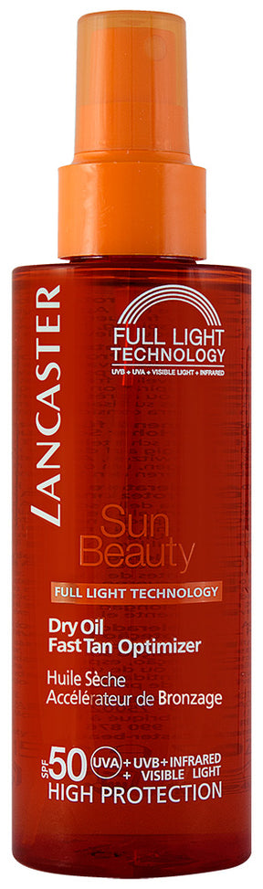 Lancaster Sun Beauty Dry Oil Fast Tan Optimizer SPF 50 Sonnenöl 150 ml