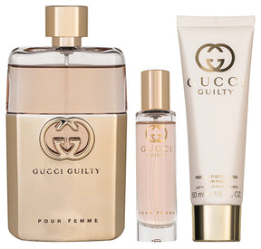 Gucci Guilty Pour Femme Eau de Parfum Set 90 ml + 15 ml + 50 ml Körperlotion