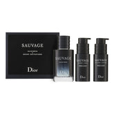 Dior Sauvage Eau de Parfum Set 60 ml + 45 ml Cleanser + 45 ml Gesichtsserum