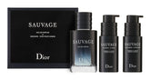Dior Sauvage Eau de Parfum Set 60 ml + 45 ml Cleanser + 45 ml Gesichtsserum