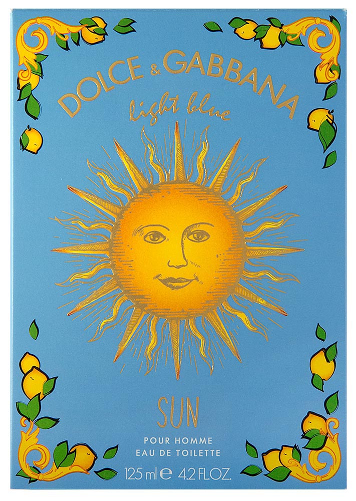 Dolce & Gabbana Light Blue Sun Pour Homme Eau de Toilette 125 ml