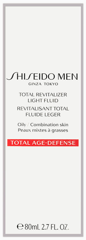 Shiseido Men Total Revitalizer Light Gesichtsfluid 80 ml