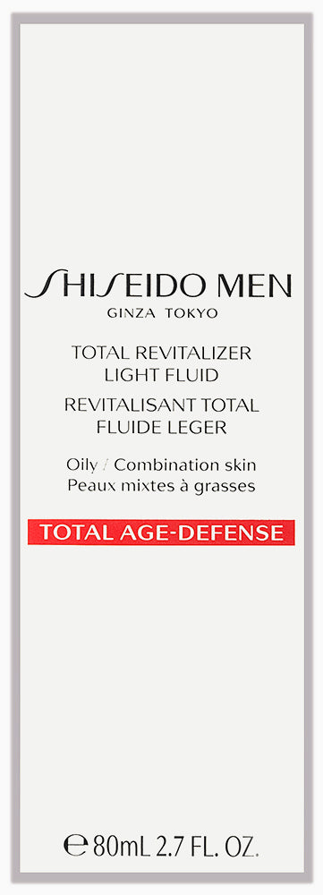 Shiseido Men Total Revitalizer Light Gesichtsfluid 80 ml
